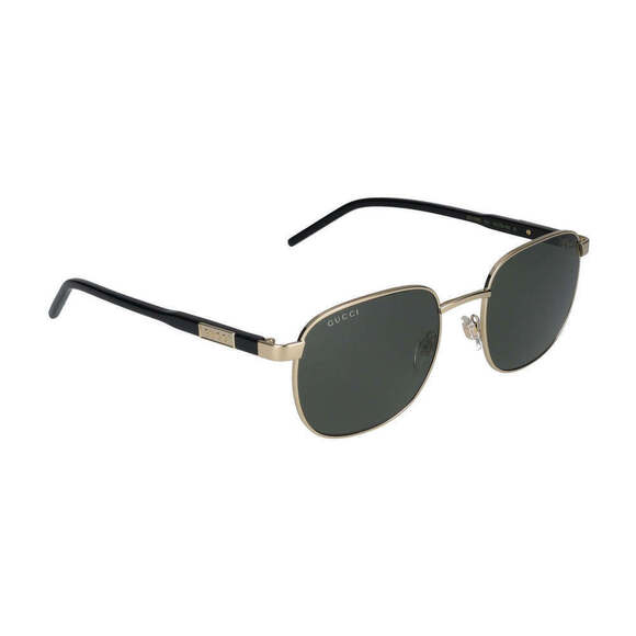 NWT Gucci GG1799S-001 Black Gold 54mm Sunglasses